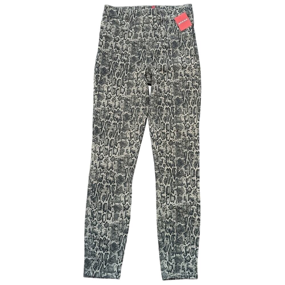 NWT Spanx Jeanish Snakeskin Pants Size Small